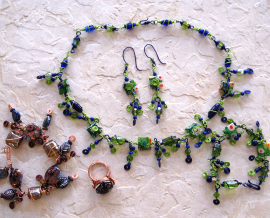 Wire and Bead Jewelry
